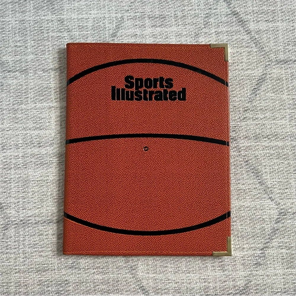 Vintage Sports Illustrated NBA Basketball Style Portfolio Binder Folder